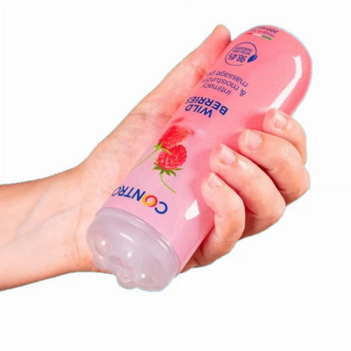 gel per massaggio Control Massage Gel 3 In 1 Frutti Di Bosco 200 Ml Control Lubes immagine 2
