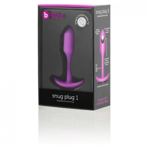 plug anale Snug Plug 1 B-vibe immagine 1