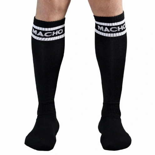 calze Calcetines Largos Talla Unica Negro Macho Underwear immagine 3
