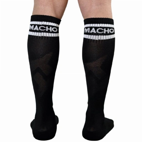 calze Calcetines Largos Talla Unica Negro Macho Underwear immagine 2