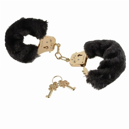 manette Gold Deluxe Furry Fetish Fantasy Gold immagine 3