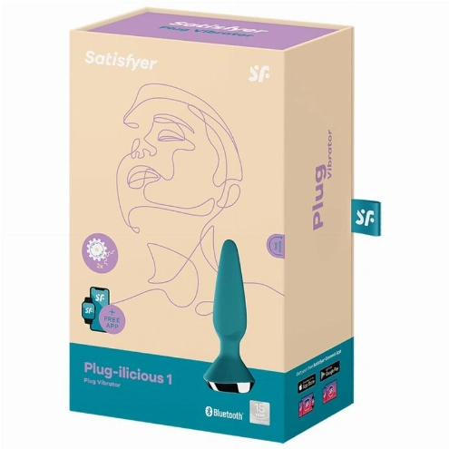 plug anale Ilicious Plug - Berry Satisfyer Connect immagine 4