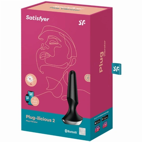 plug anale Ilicious Plug - Berry Satisfyer Connect immagine 4