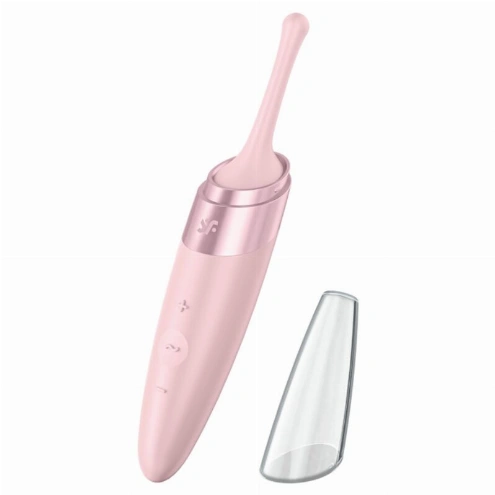 stimolatore del clitoride Delight Pink Satisfyer Vibrator immagine 1