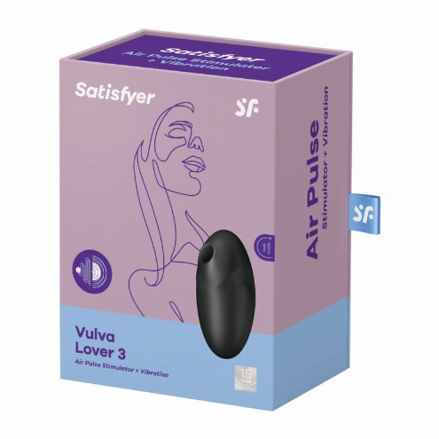 stimolatore del clitoride Vulva Lover 3 Satisfyer Air Pulse immagine 1