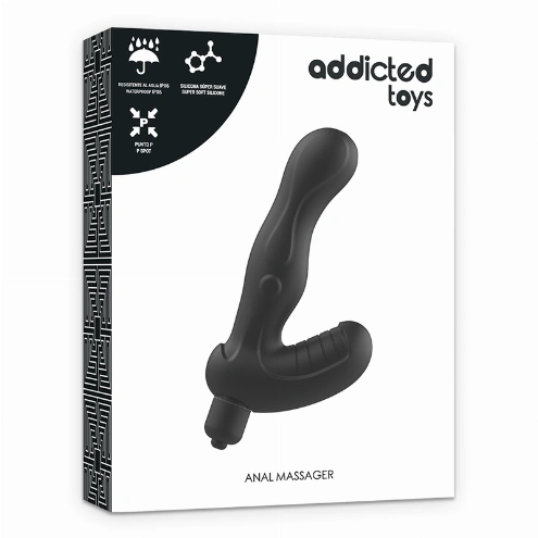 massaggiatore anale Silicone P-spot Vibe Addicted Toys immagine 7