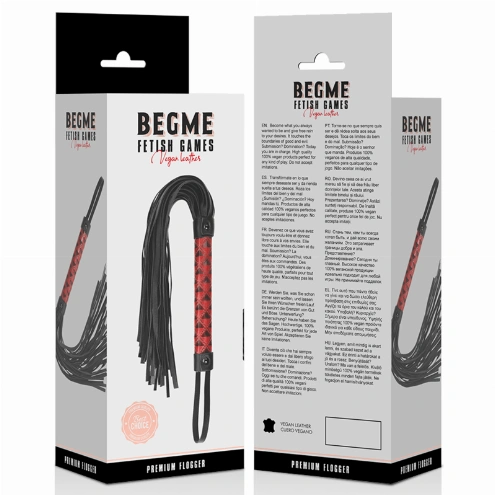 flogger Red Vegan Whip Begme Red Edition immagine 2