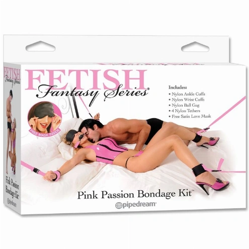 imbragatura bondage Bondage Rosa Fetish Fantasy Series immagine 2